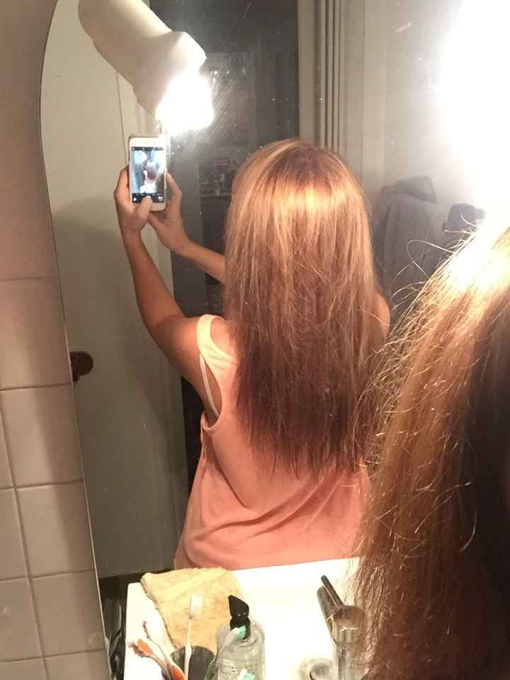 Serioxyl+ricin = cheveux longs pour le mariage - 1