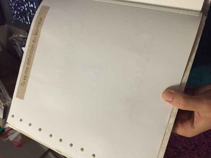 Personnalisation du livre d or - 2