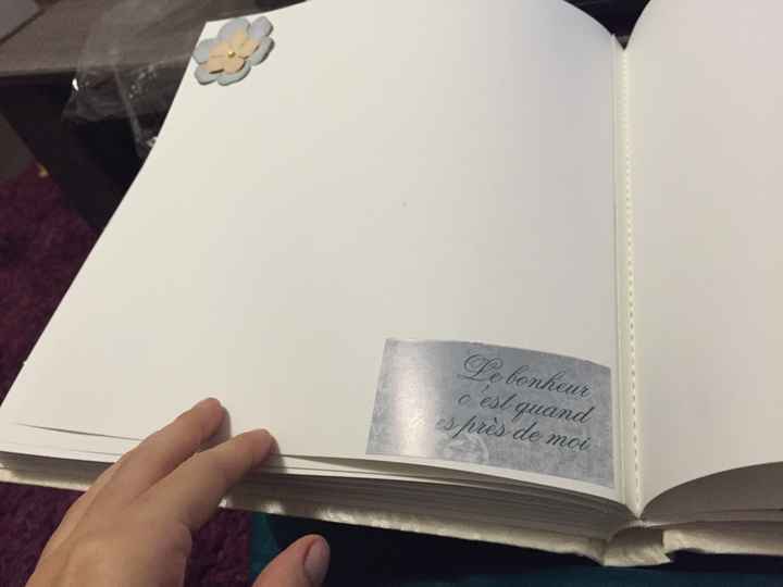 Personnalisation du livre d or - 9