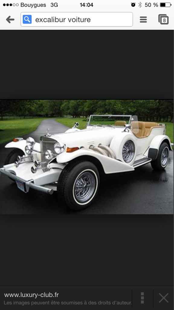 Quelle voiture pour votre mariage? - 1