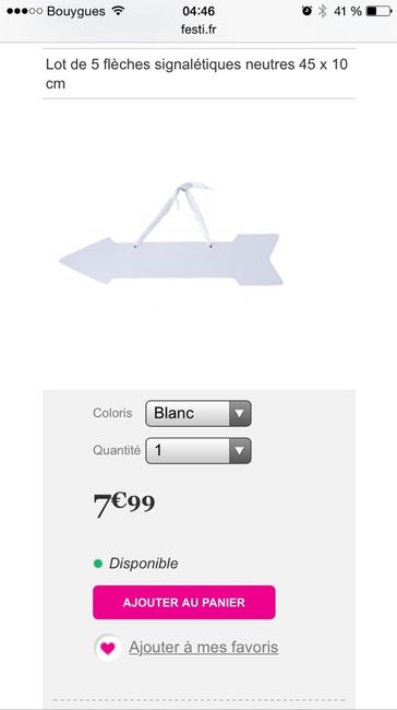 Flèches directionnelles diy - 1