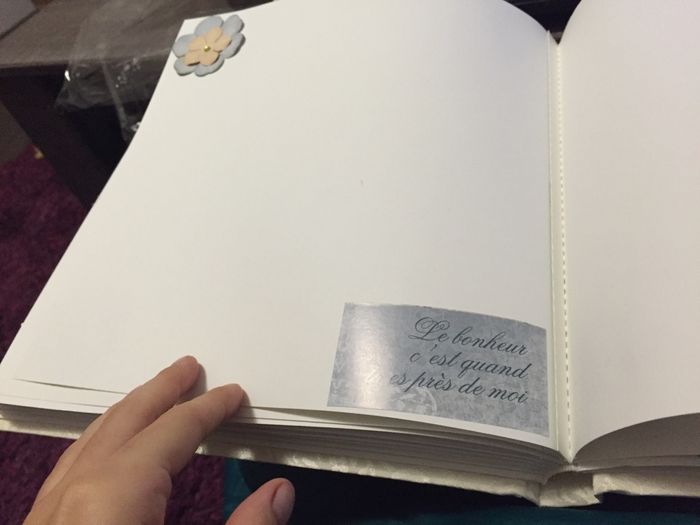 Personnalisation du livre d or - 9