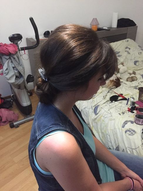 Essais coiffure du week-end - 2