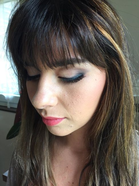 Dernier essai maquillage avant le jour j - 3