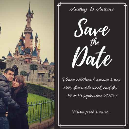 Save the date du soir bonsoir - 1