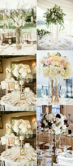 Chandeliers en decoration de table 2