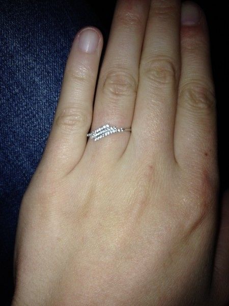 Qui porte une bague de fiançailles ? - 1