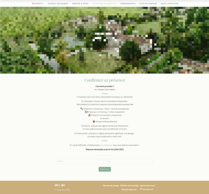 Site personnalité 1