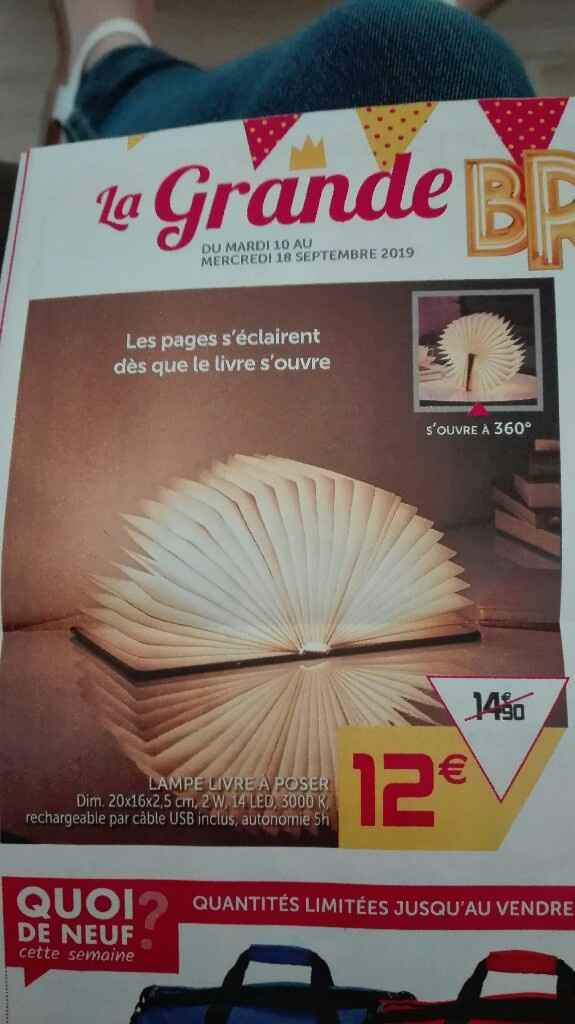 Lampe livre gifi - 1