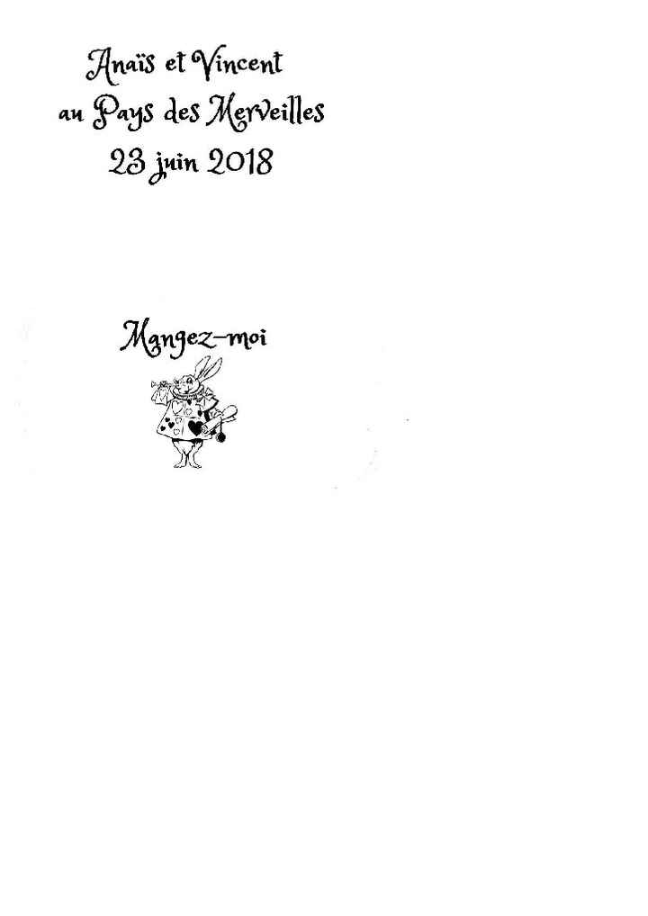 Les cadeaux aux invités - 2