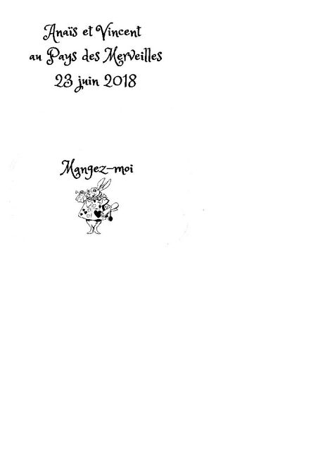 Les cadeaux aux invités - 2