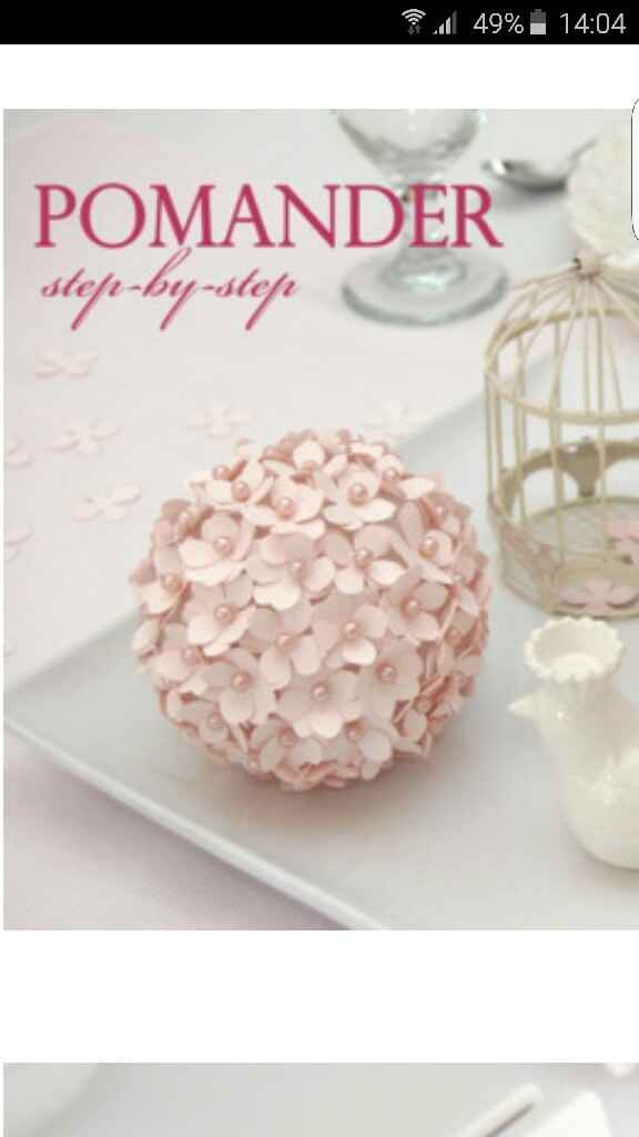 Diy  boule de fleurs - 3