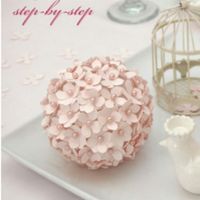 Diy  boule de fleurs - 3