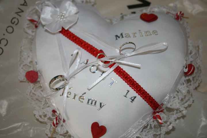 Mon coussin d'alliances