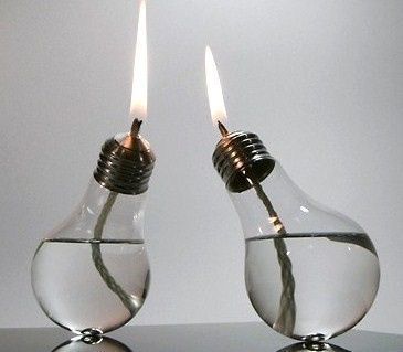Lampe à huile ampoule