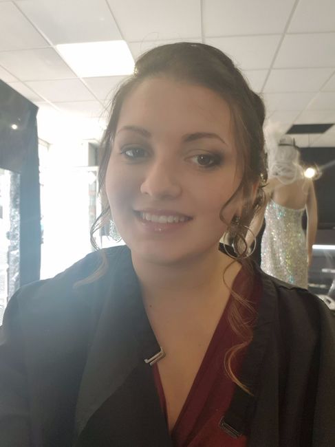 Maquillage vue face
