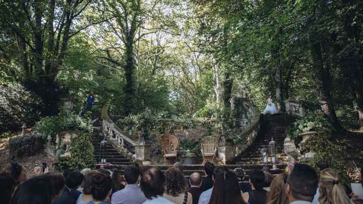 L'arrivée des mariés