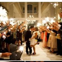 des bâtons à étincelles