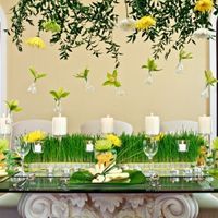 Déco de table d"honneur 