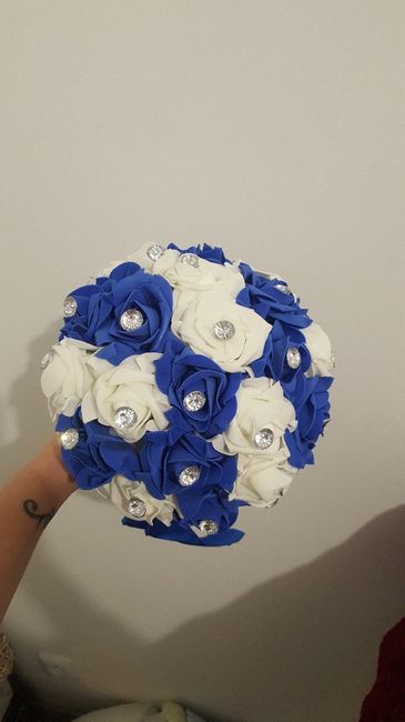 Bouquet de la mariée artificiel - 1