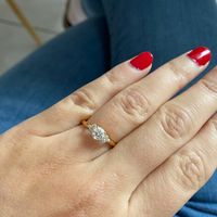 Ta bague de fiançailles sur le Pinterest de Mariages.net ça t'intéresse ? ❤️ - 1