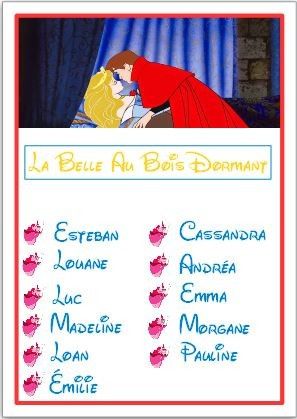 la belle au bois dormant