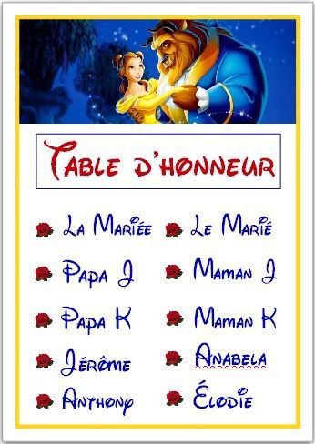Plan de table help ! - 1