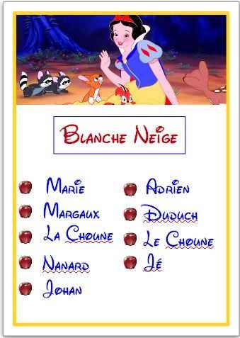blanche neige