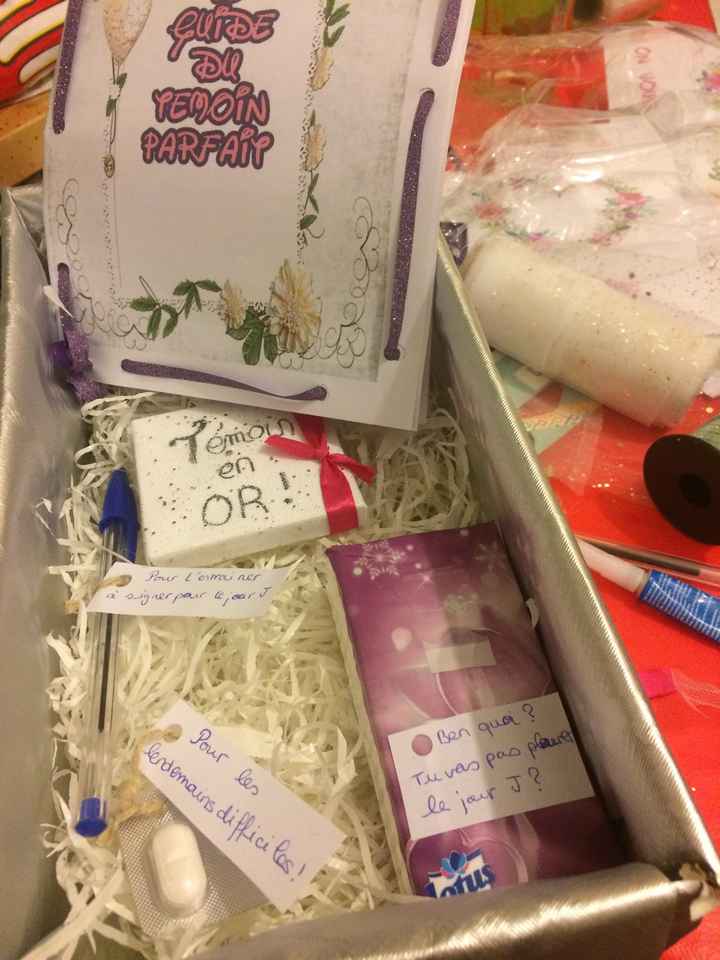  Mes box pour mes témoins 😊 - 1