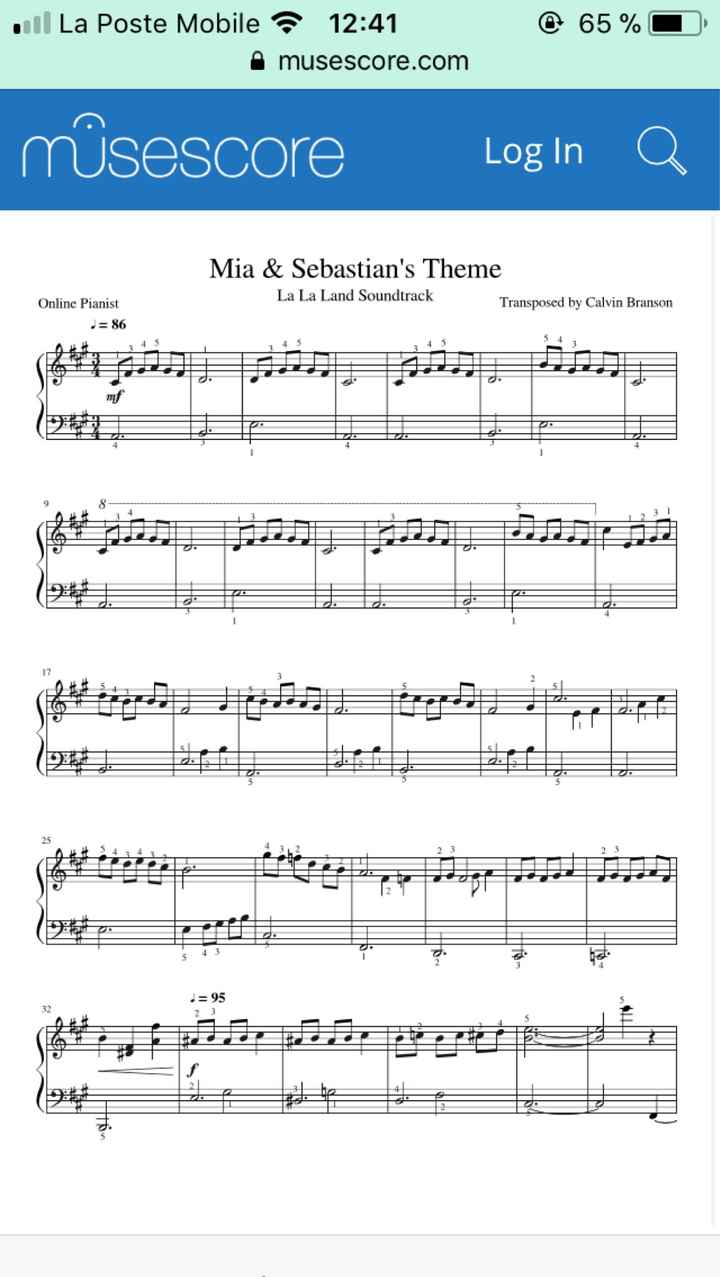  Morceau de piano pour le marié - 1