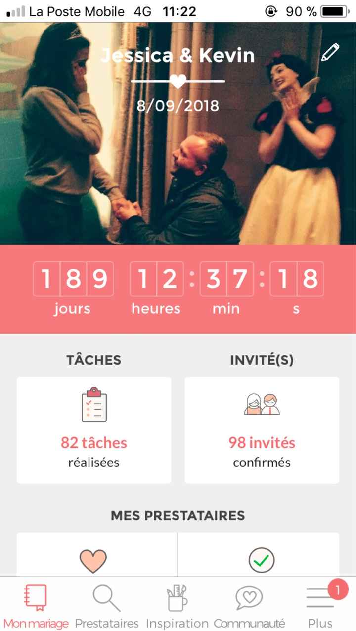 Où en sont vos compteurs Mariages.net ? - 1