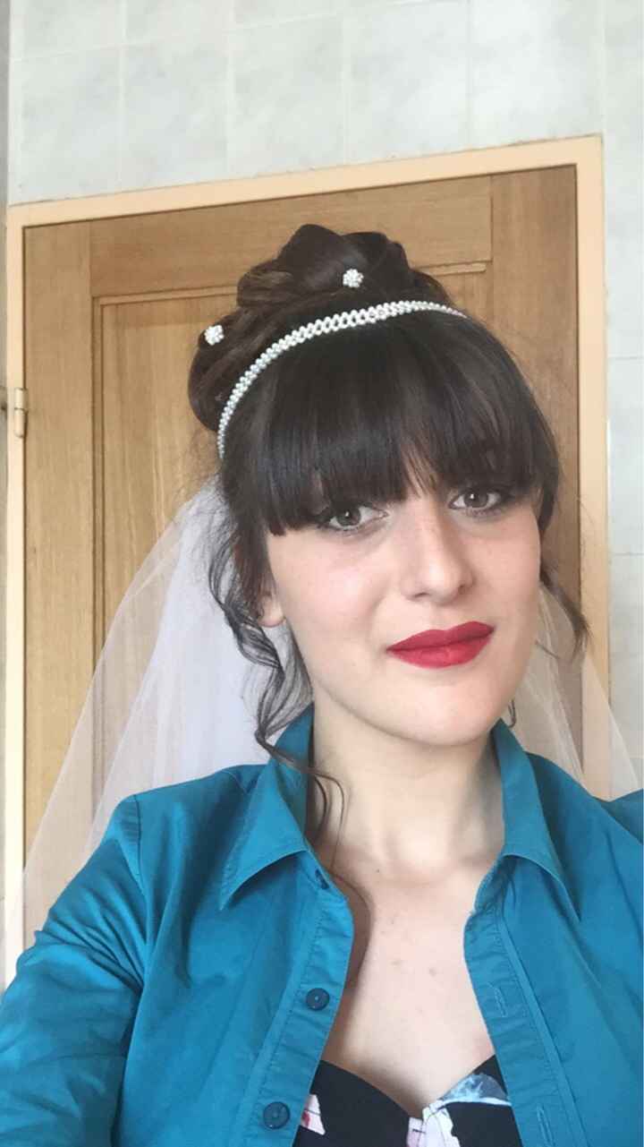 Essai maquillage et coiffure - 4