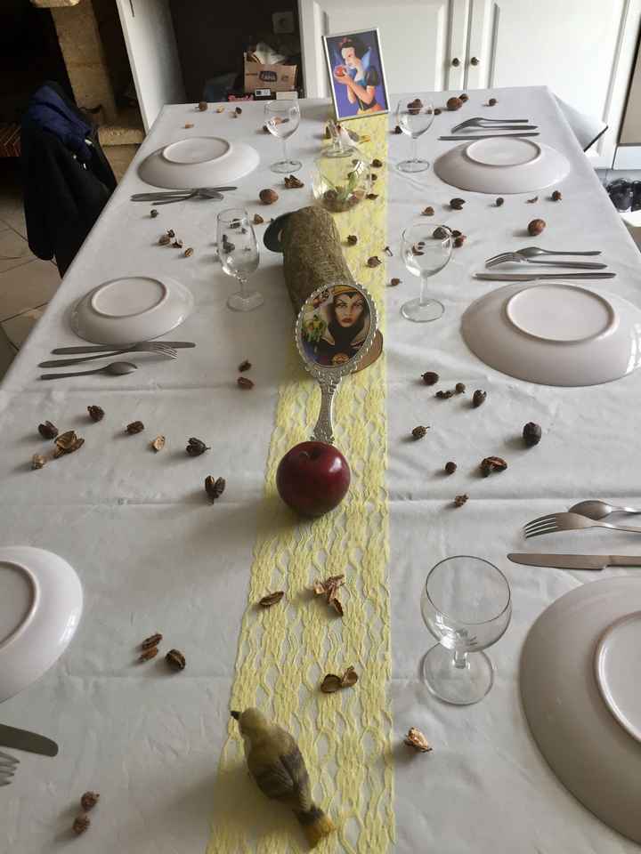 Table blanche neige - 2