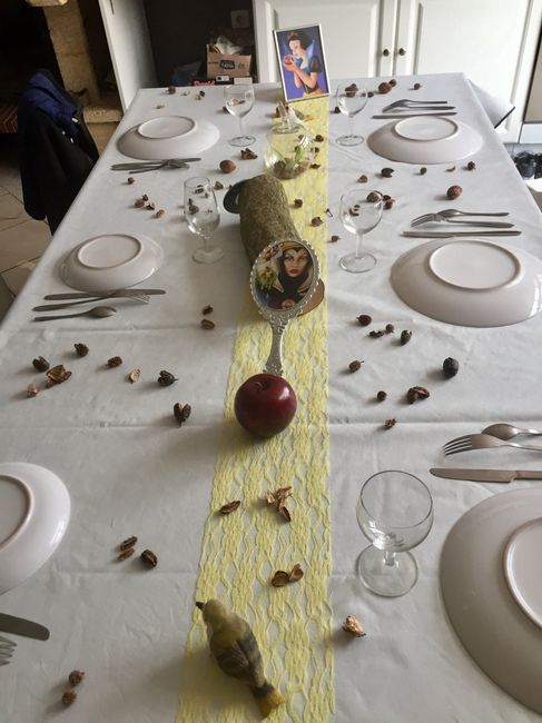 Table blanche neige - 2