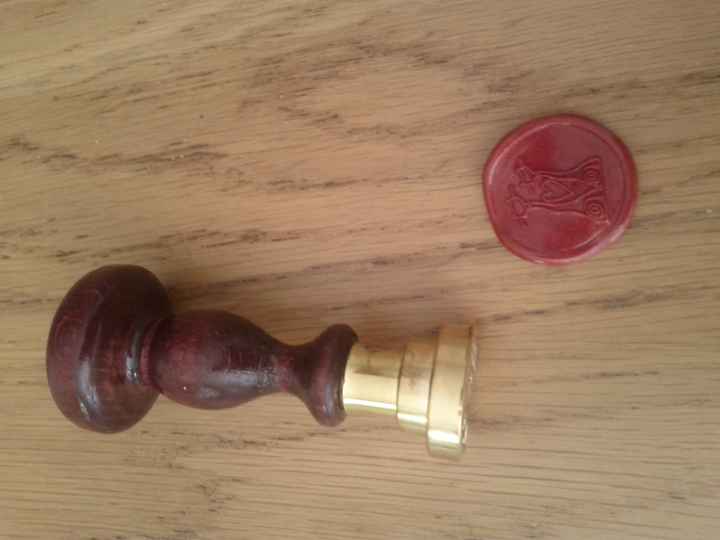 Notre cachet personnalisé