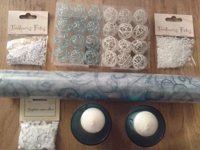 Premiers éléments de déco