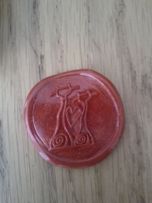 Notre cachet personnalisé : le logo