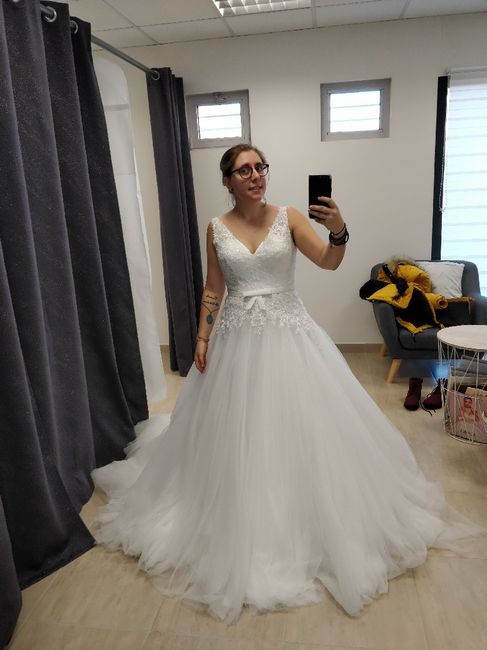 Ma robe de mariée est prête 😍 1