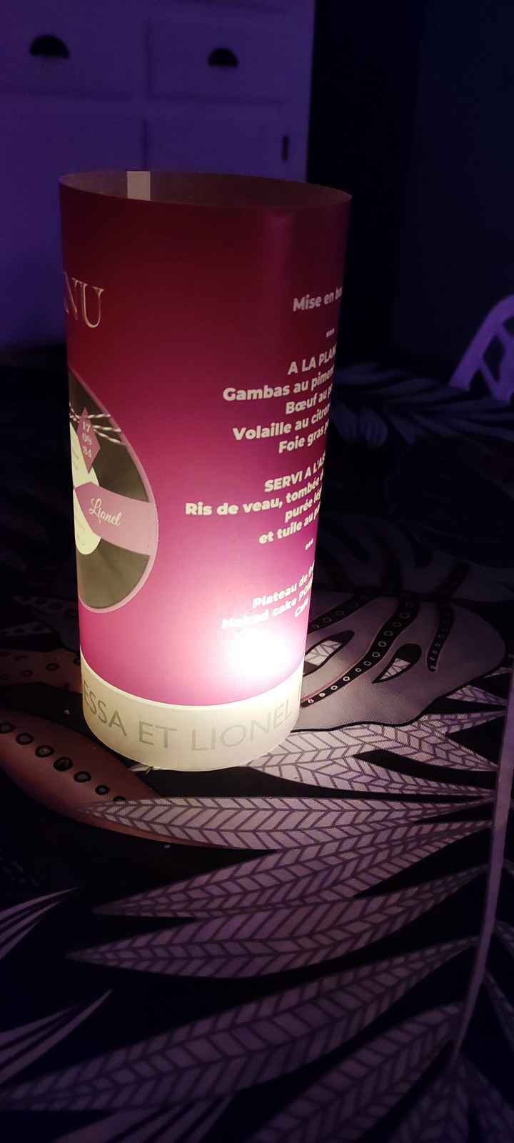 Présentation de menu : Photo A ou B ? - 1