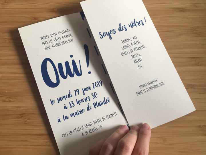Mes faire-part 100% diy thème mer & Bretagne - 2