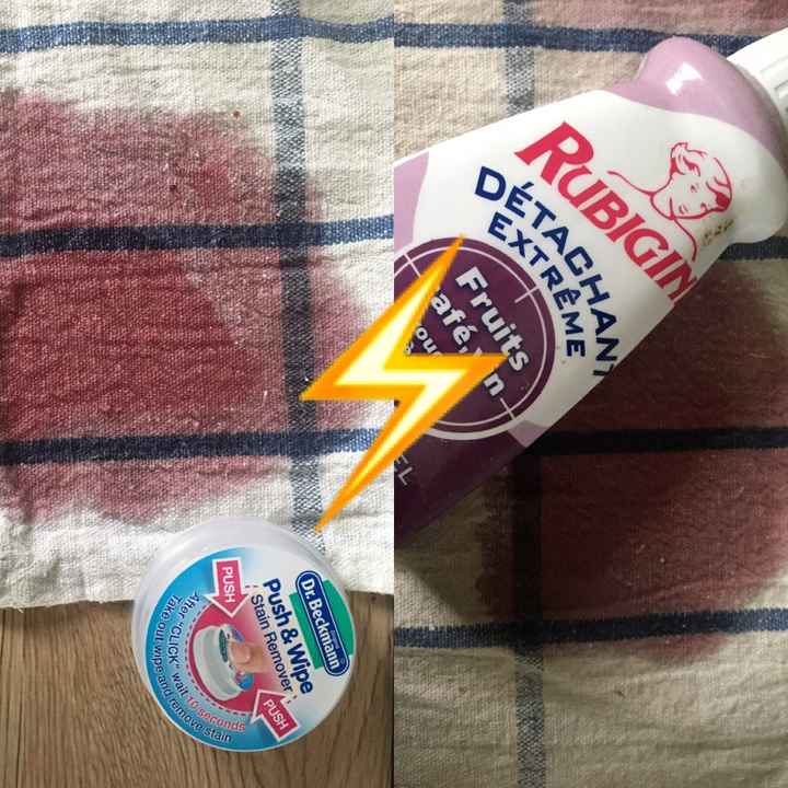 Kit de secours : petit test de détachant ! - 1