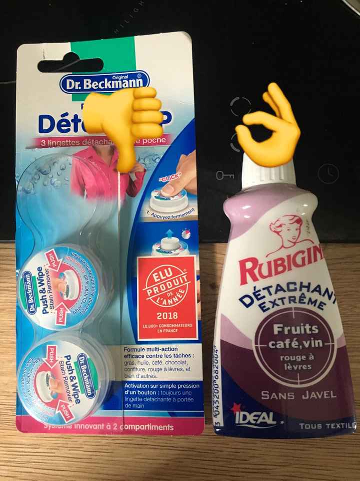 Kit de secours : petit test de détachant ! - 4