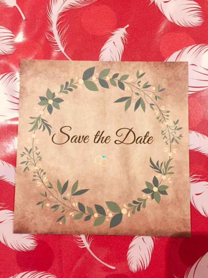 Save the date prêt 😊 - 1