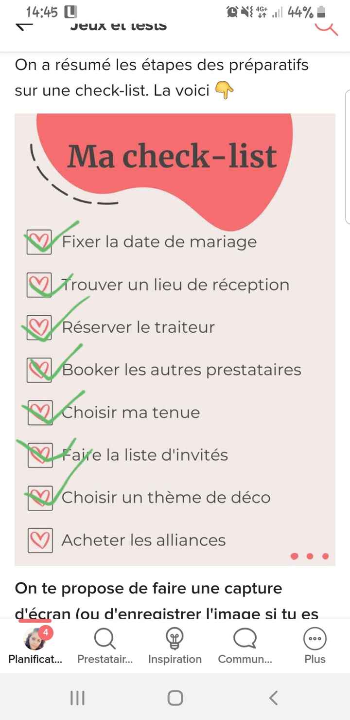 BONUS : Une check-list à cocher ✅ - 1