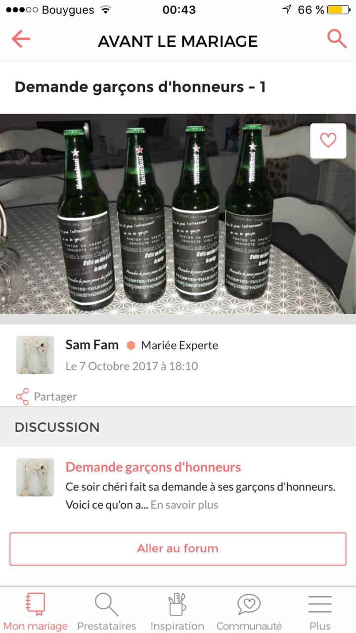  Les garçons d'honneur de monsieur - 1