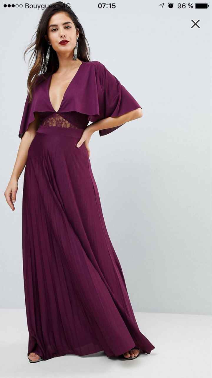  Recherche désespérement de robe prune pour demoiselle d'honneur - 3