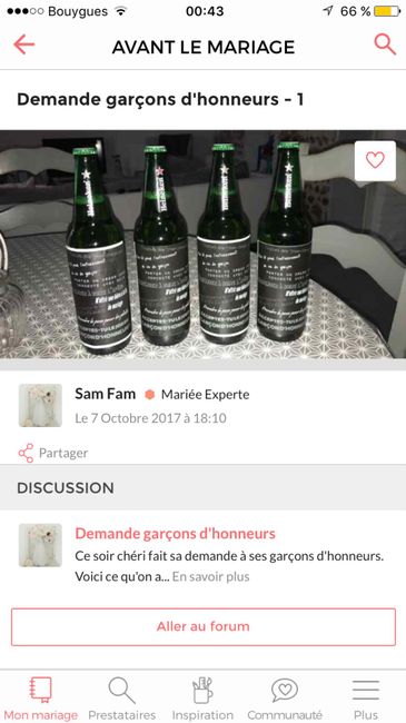  Les garçons d'honneur de monsieur - 1