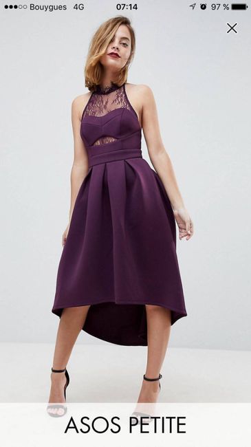  Recherche désespérement de robe prune pour demoiselle d'honneur - 2