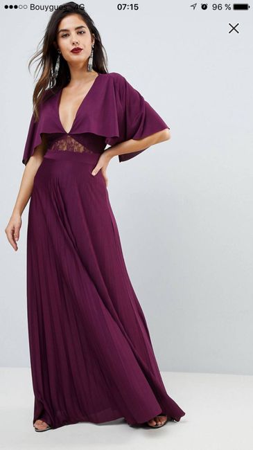  Recherche désespérement de robe prune pour demoiselle d'honneur - 3