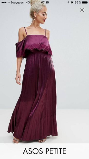  Recherche désespérement de robe prune pour demoiselle d'honneur - 4